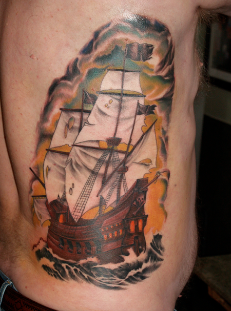 Tattoos - Ship - 114006